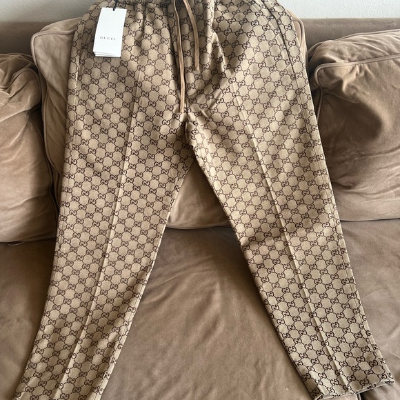 GG CANVAS TRACK BOTTOMS men 46 = small brand new - Picture 3 of 12